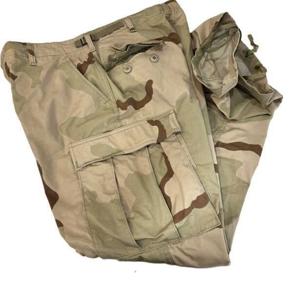 90's Authentic Desert Camo Combat Pants/Trousers - Picture 13 of 13